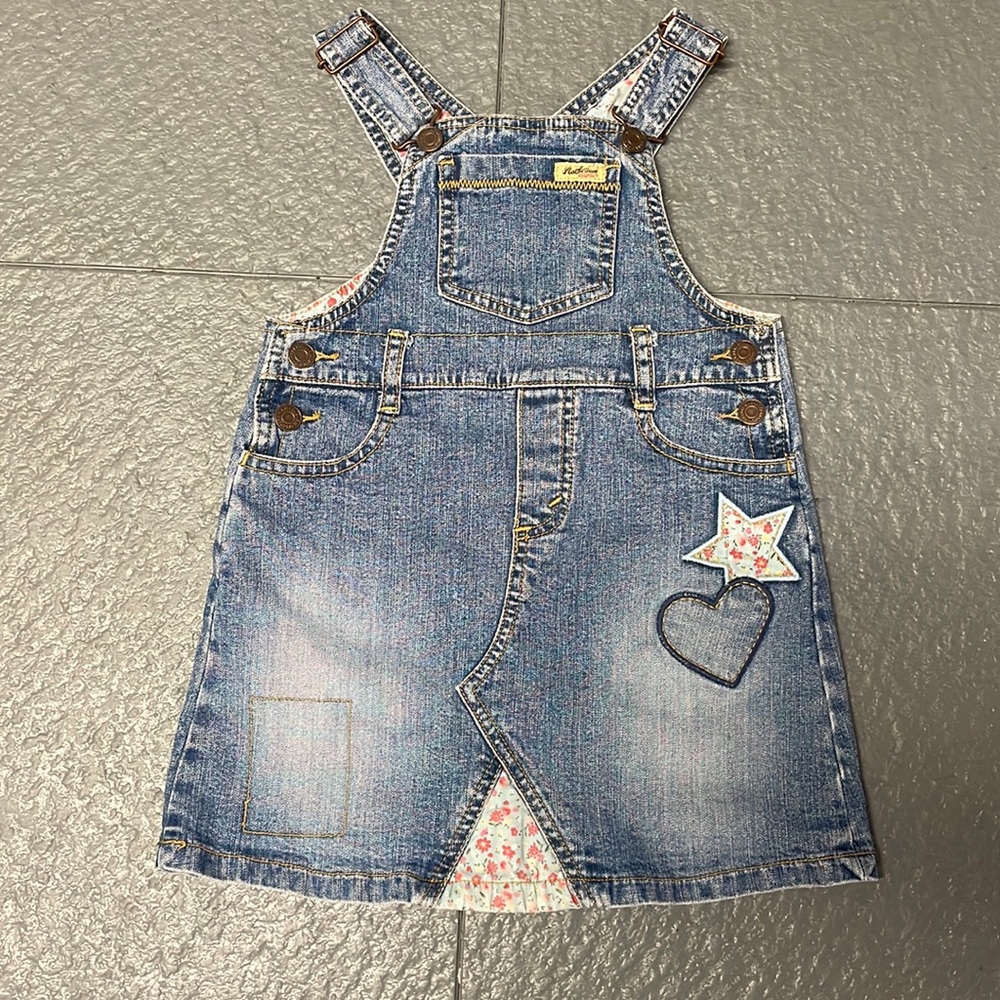 Levi Strauss Size 4T Overall Skirt